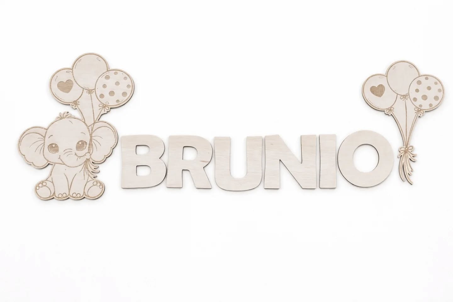 Napis z imieniem na ścianę stworzy ładną dekorację w pokoju dziecięcym. 😊 Wysokość liter 12 cm #ozdoba #pokój #dziecko #chłopiec #dziewczynka napis imię